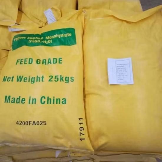 Additivi per mangimi a base di solfato ferroso monoidrato per l'alimentazione animale