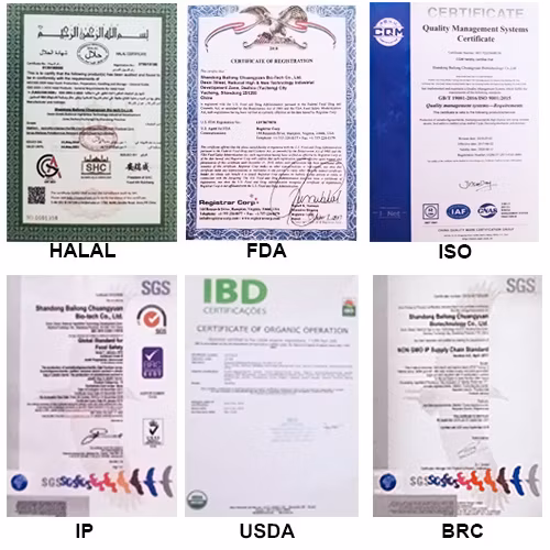 Tapioca biologica Isomaltooligosaccaride Isomaltooligosaccaride di vendita calda di alta qualità ingrediente alimentare