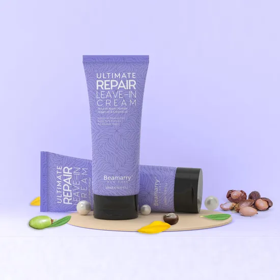 Professionelle Salon Crema idratante profonda riparatrice all'olio di cocco Haarbehandlungscreme